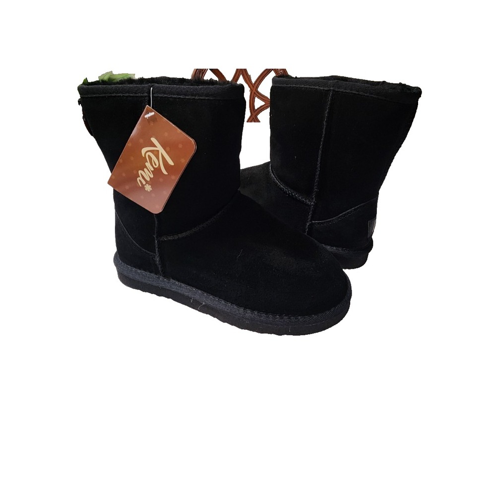 Kemi Bella Short Youth Girls Snow Boots Color Black Size 4y‎